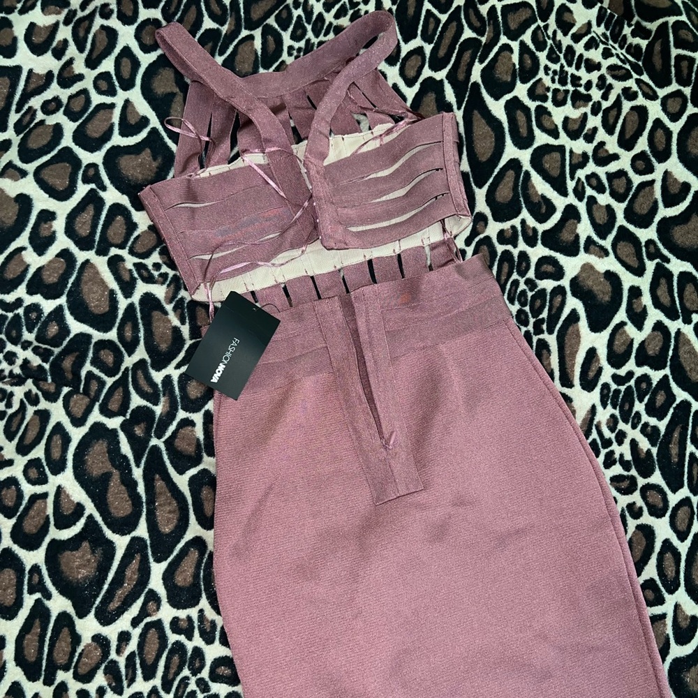 Pink Bandage Dress